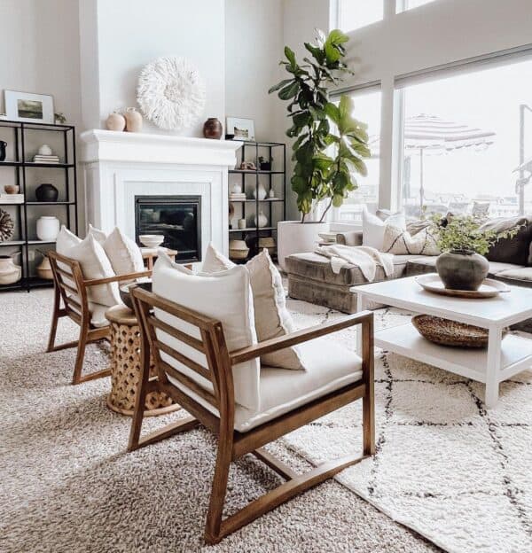 20 Farmhouse Living Room Chairs That Are Extra Comfortable