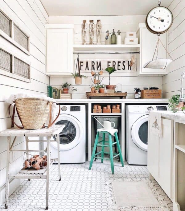 19 Rustic Laundry Room Ideas That Feel Extra Fresh