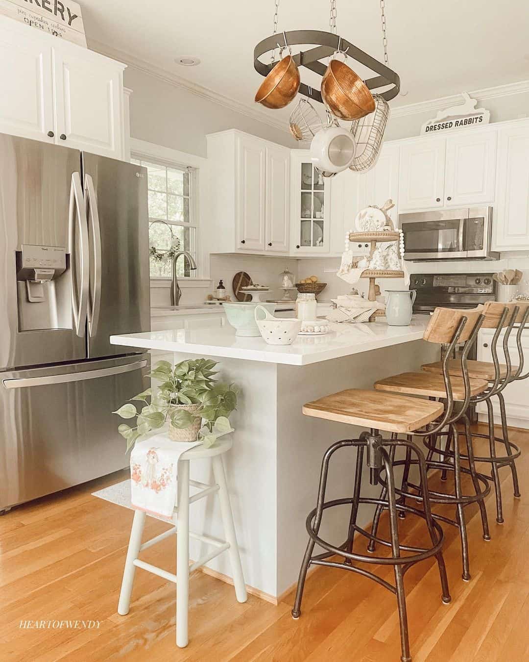 Wood and Metal Kitchen Island Stools Soul & Lane