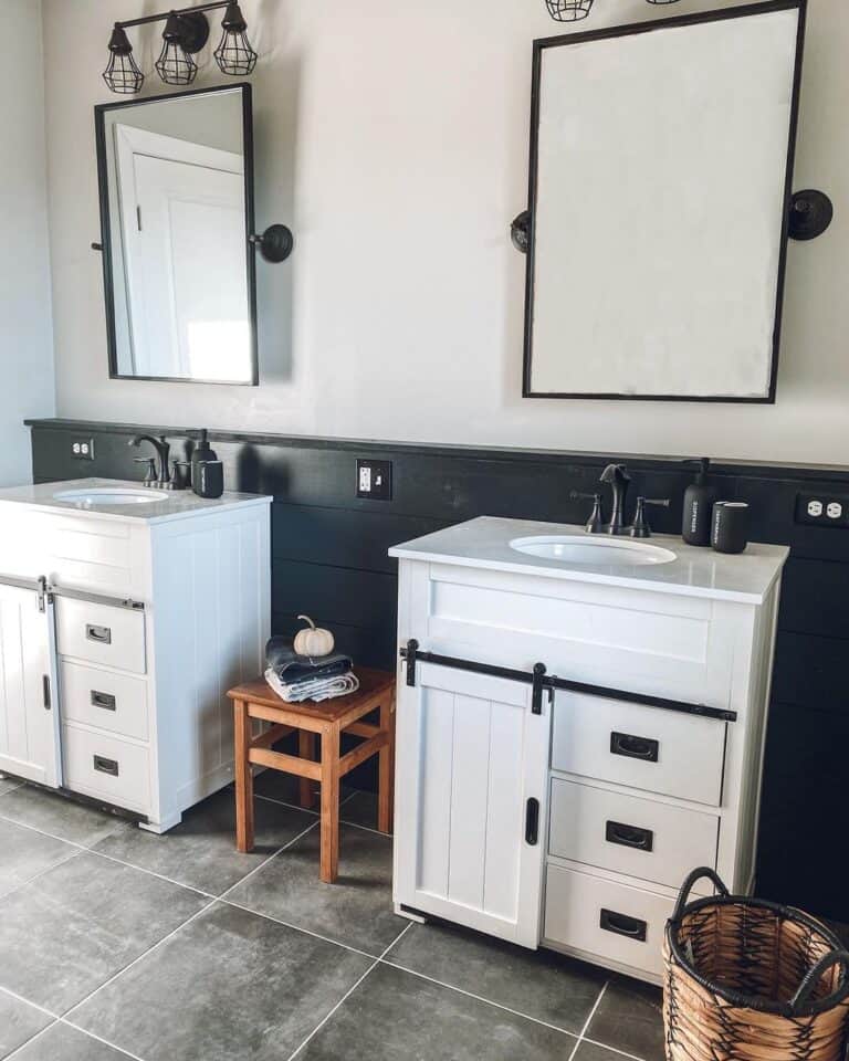 Bathroom Backsplash Ideas with to Provide Contrast Soul & Lane