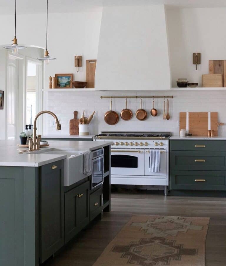 Brushed Gold Kitchen Island Faucet