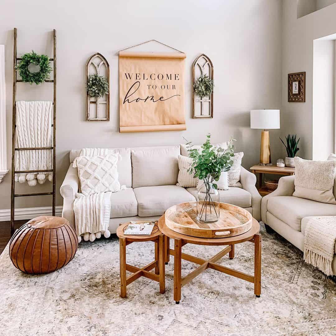  Cozy Living Room with Nesting Coffee Tables - Soul & Lane