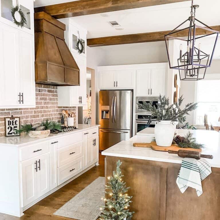 Festive Inspiration for a Rustic Kitchen