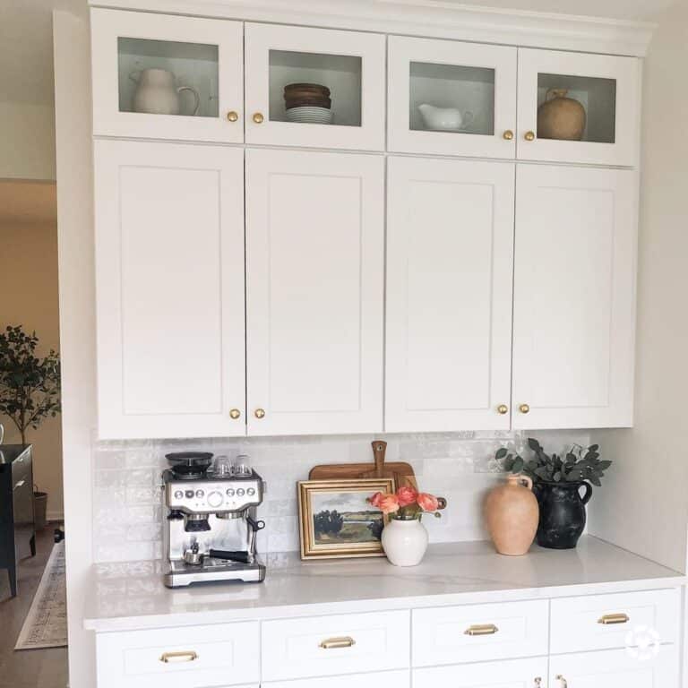 Functional Coffee Bar and Kitchen Display