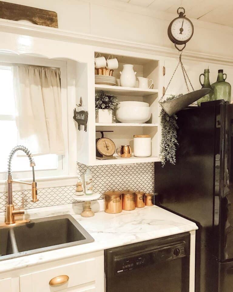 Gold Pull-down Kitchen Faucet for Sink