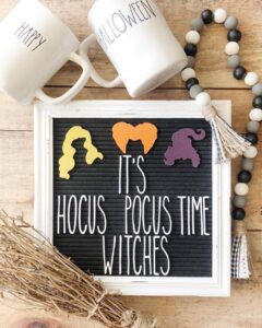 Hocus Pocus Inspired Flat Lay