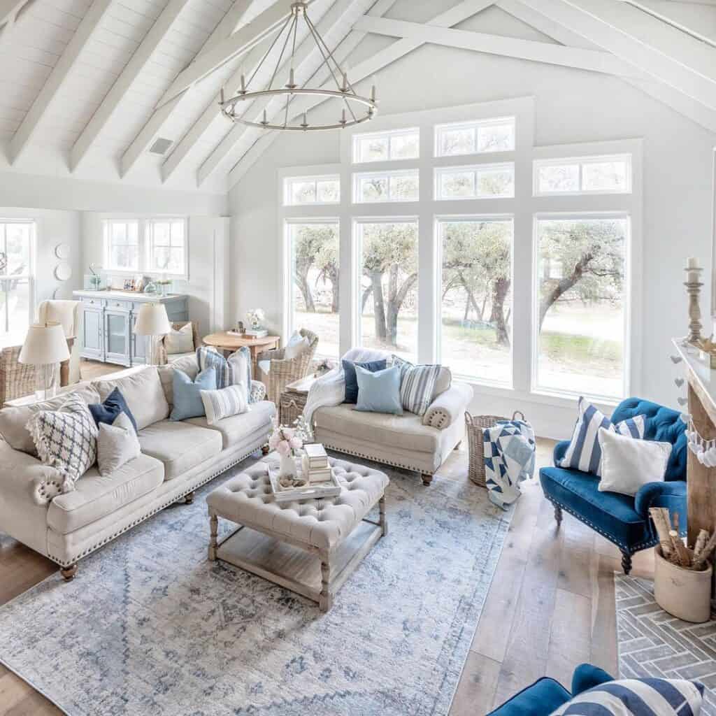 21 Vaulted Ceiling Living Room for Every Style