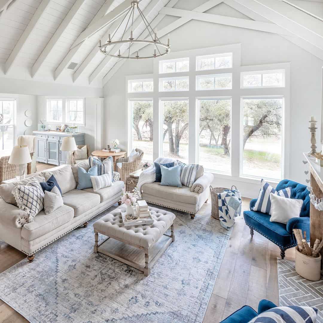 21 Vaulted Ceiling Living Room for Every Style