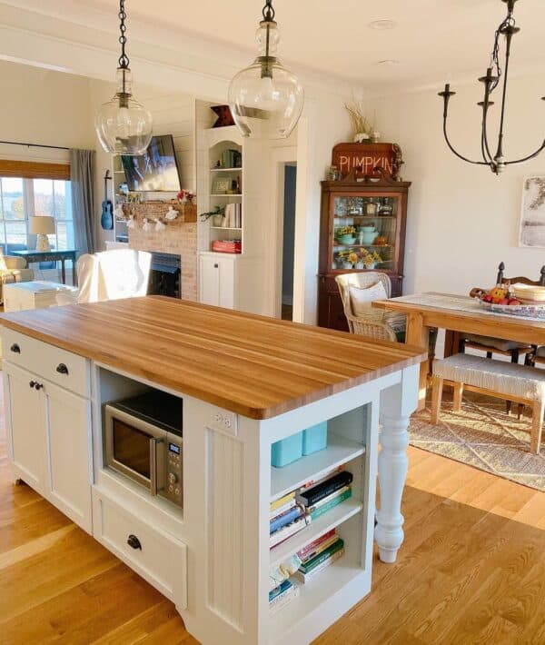 15 Microwave Built In Island Kitchens for Peak Efficiency