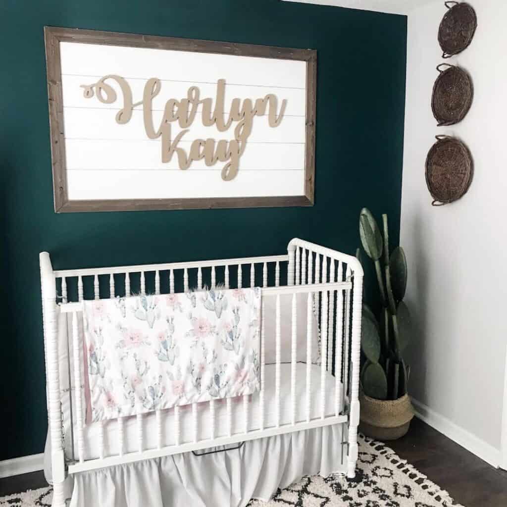 Modern Bohemian Style for a Girl's Nursery