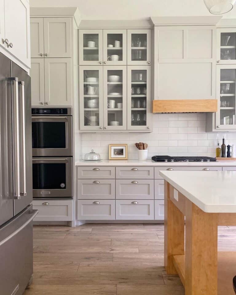 Modern Farmhouse Shaker Grey Kitchen Cabinets