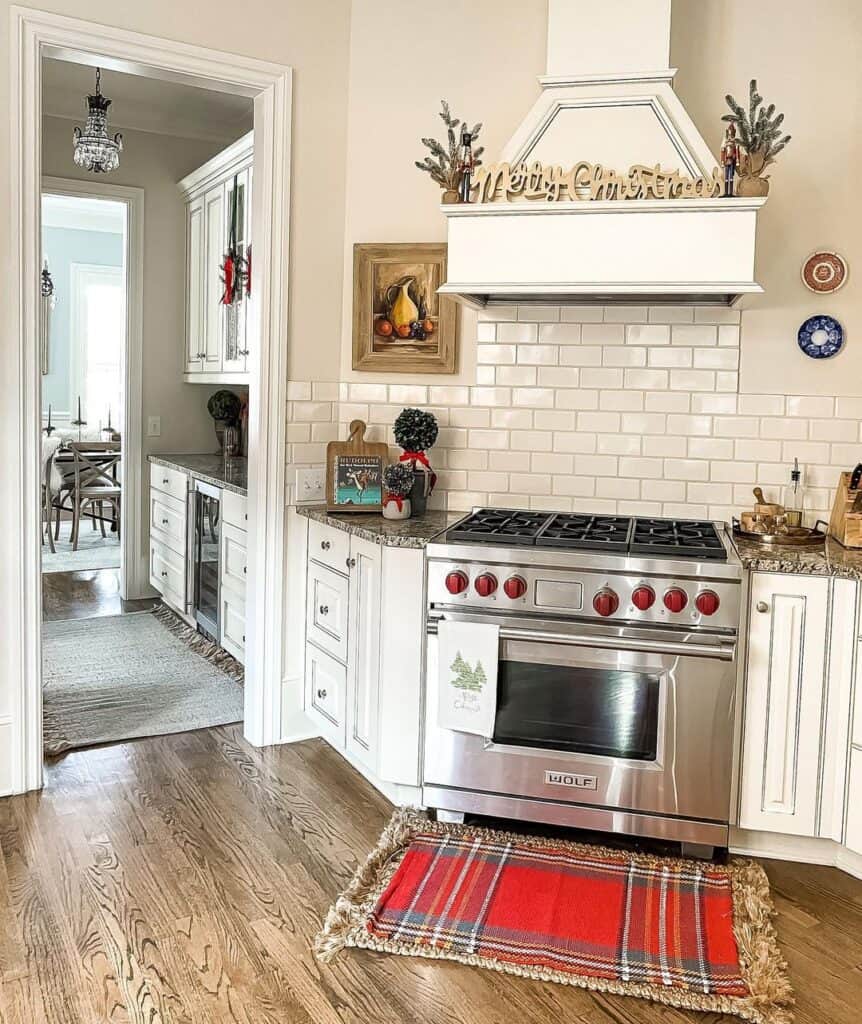 Plaid Floor Mat in Seasonal Kitchen Soul & Lane