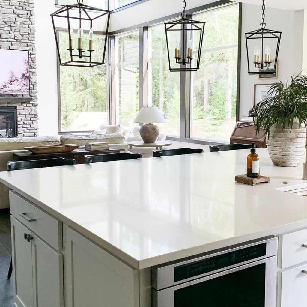 15 Microwave Built In Island Kitchens for Peak Efficiency