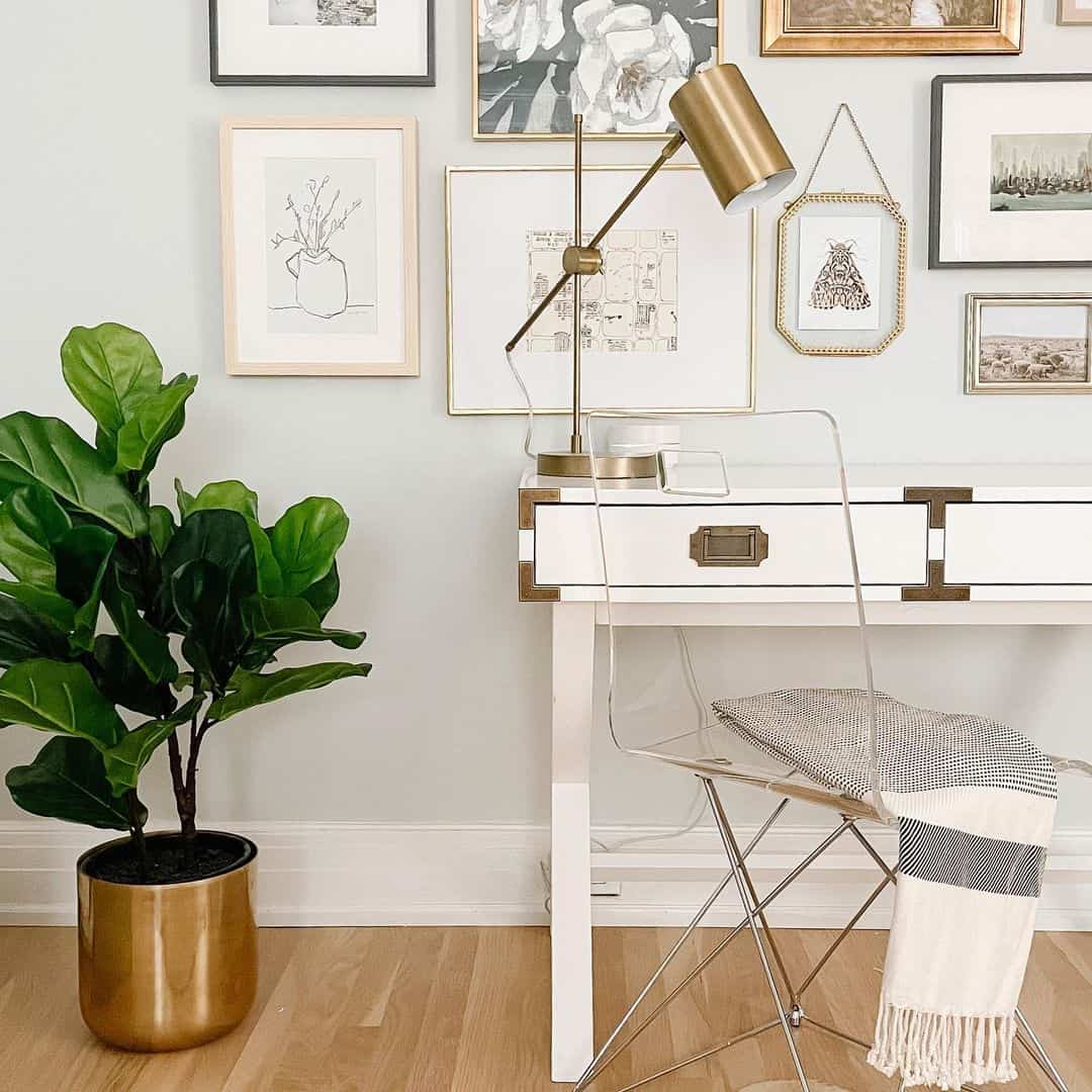35 Sensational White Desk With Drawers for Your Home Office
