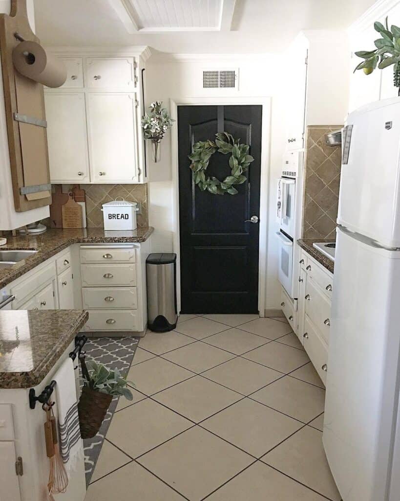 Black Paneled Farmhouse Pantry Door Soul & Lane