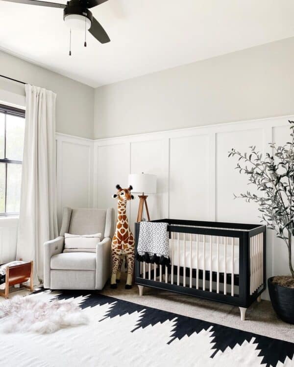15 Black and White Nursery Ideas for Babies with Style