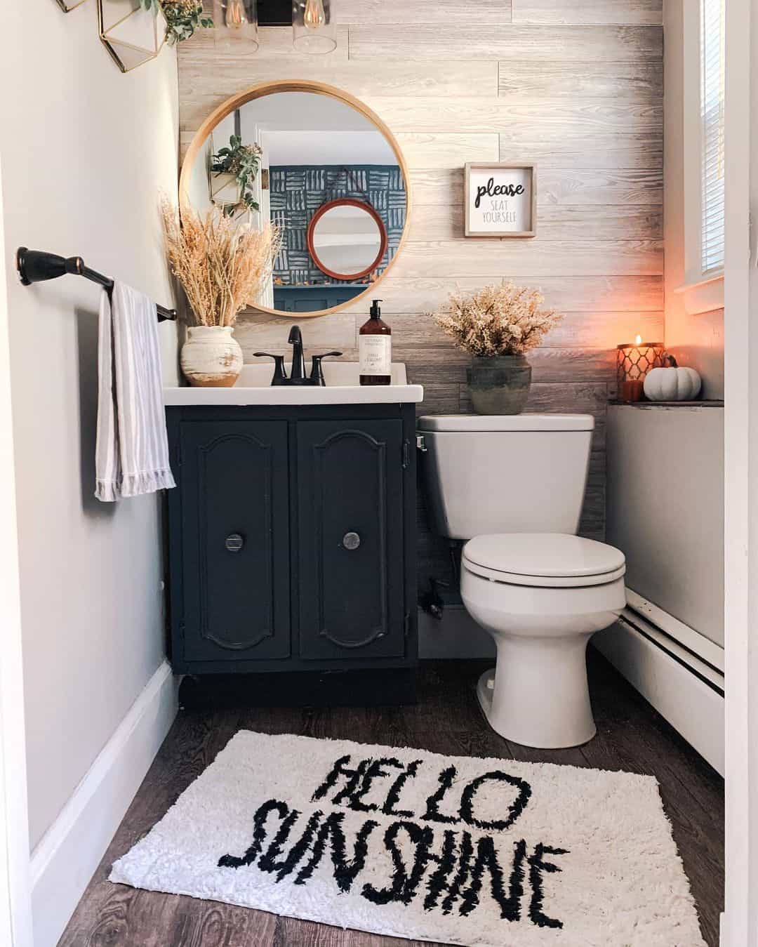 26 Dark Tile Floor Bathroom Ideas That Stand Out