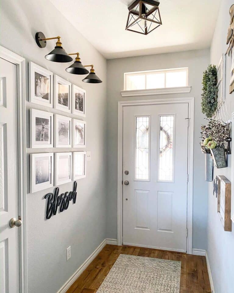 Blue-gray Entryway