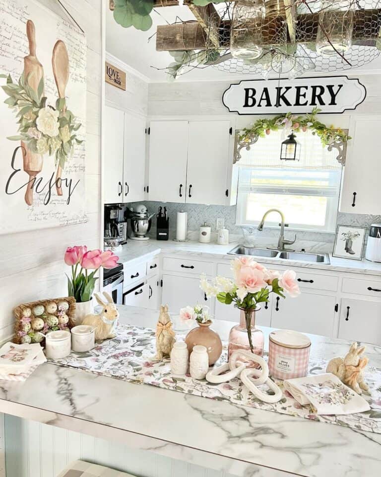 Blush Pink Kitchen Accessorizes