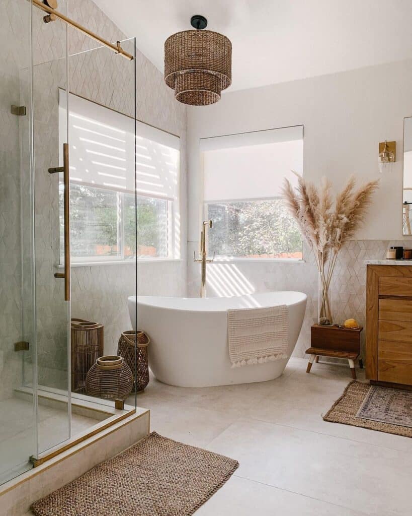 22 Unique Bathroom Ceiling Ideas to Catch Your Eye