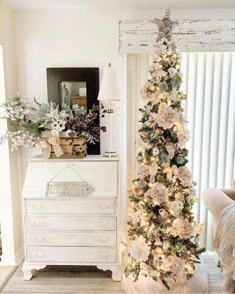 Christmas Slim Tree for Living Room
