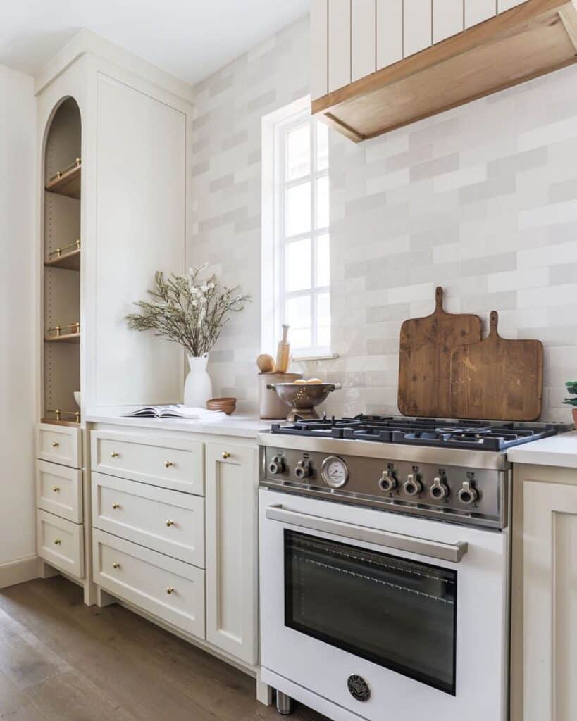 Cole Tile Kitchen with Wood Accents