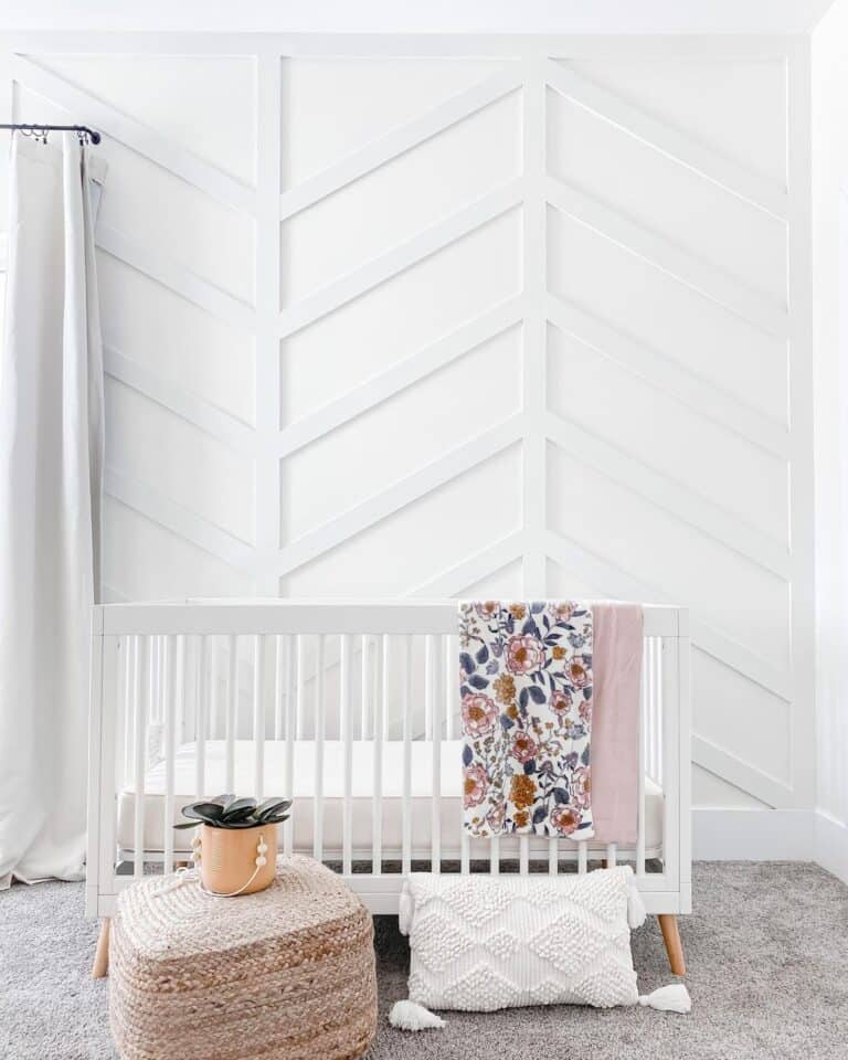 Cool White Gender Neutral Nursery Themes