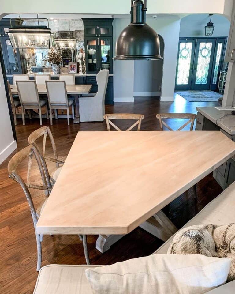 Corner Kitchen Table Set and Bench