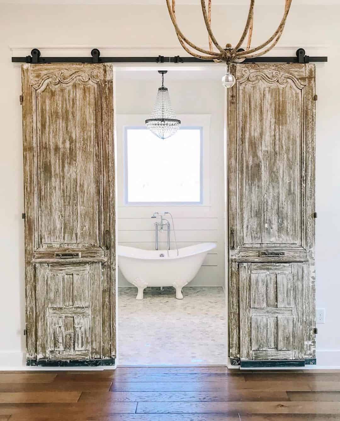 33 Inspiring Bathroom Door Ideas to Make an Entrance