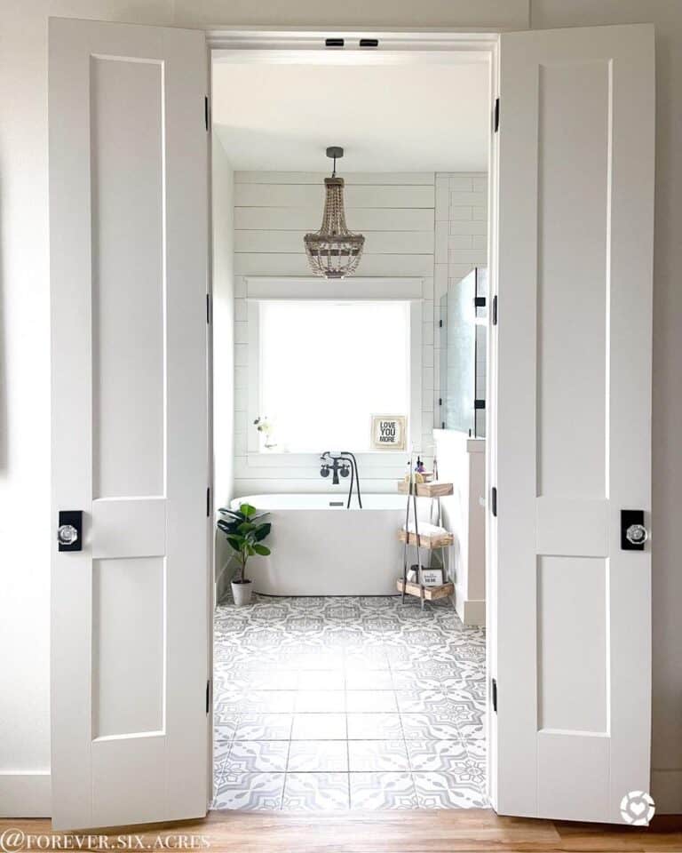 Double Door Ideas for Bathroom