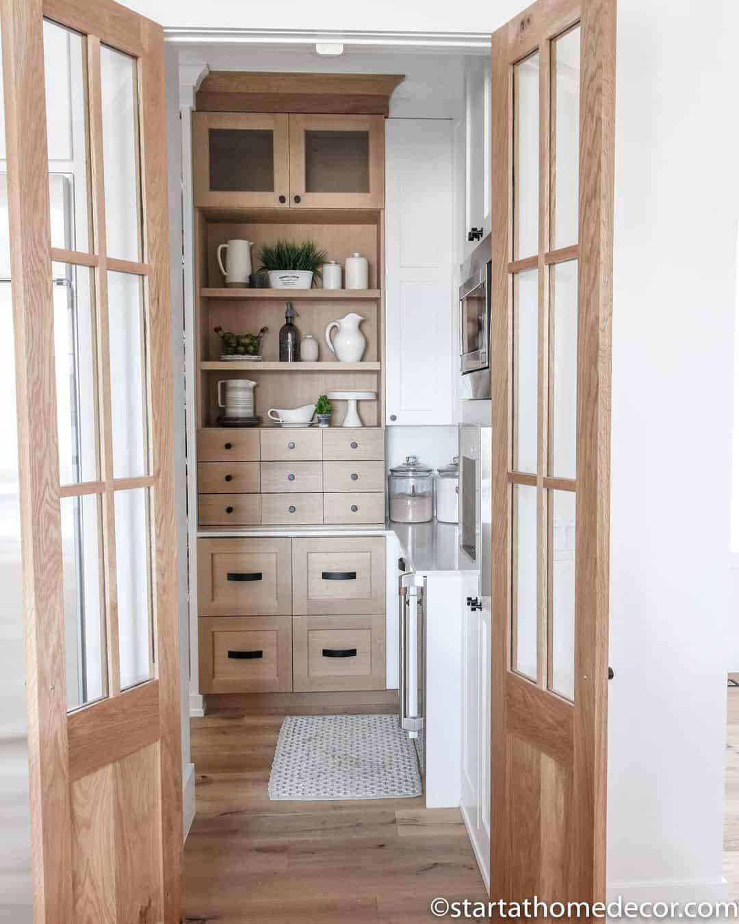 20 Extraordinary Double Pantry Doors You’ll Swoon Over