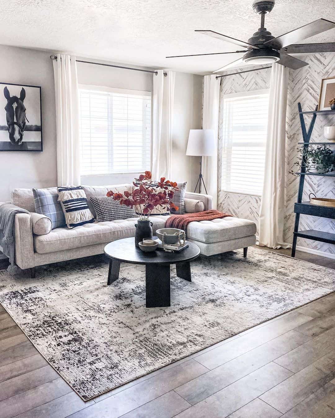 Dramatic round coffee table decor ideas soul lane