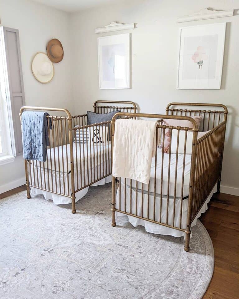 Gender Neutral Nursery Decor for Twins