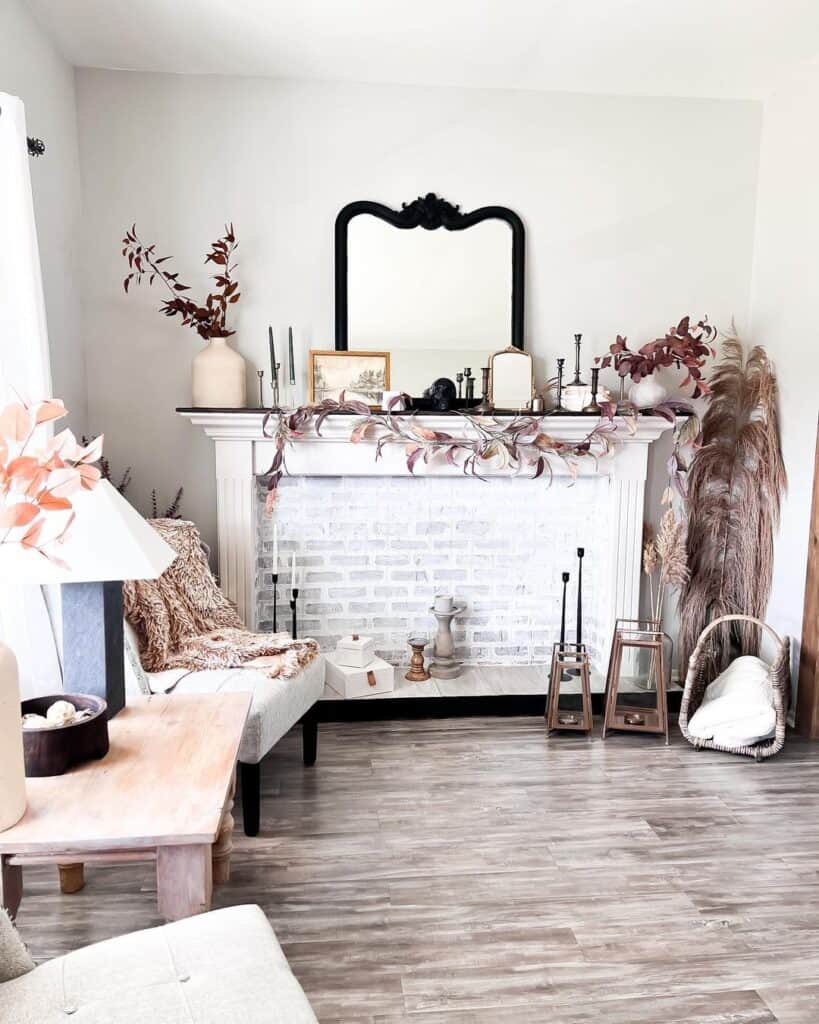 34 Faux Fireplace Mantel Decorating Ideas to Explore