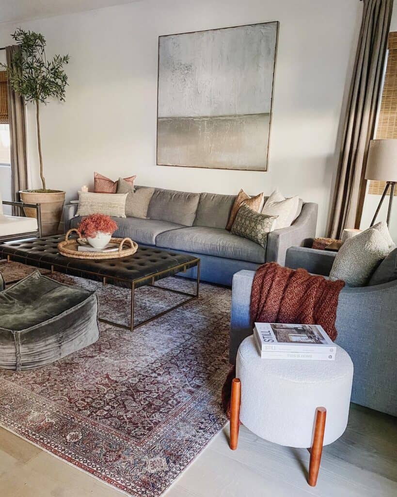 35 Ottoman Decor Ideas to Replace Your Coffee Table