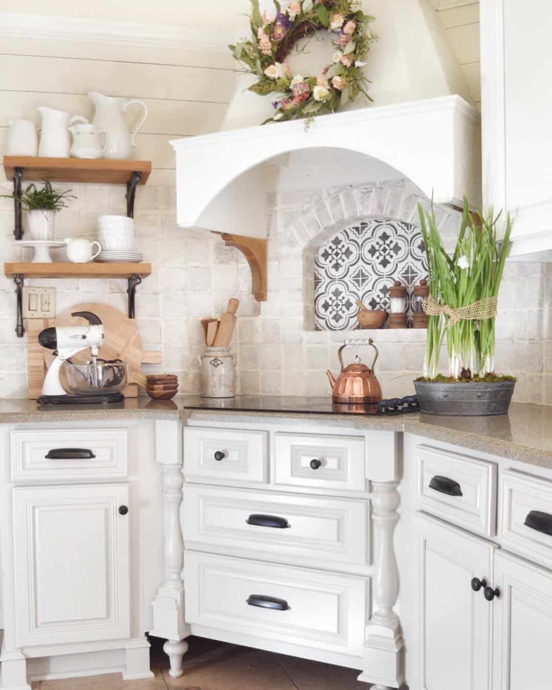 Mosaic Tile Kitchen Niche Over Stove Soul & Lane