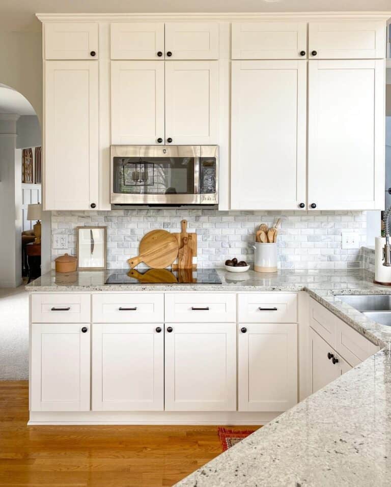 Simple Kitchen Cabinet Crown Molding on Shaker Cabinets