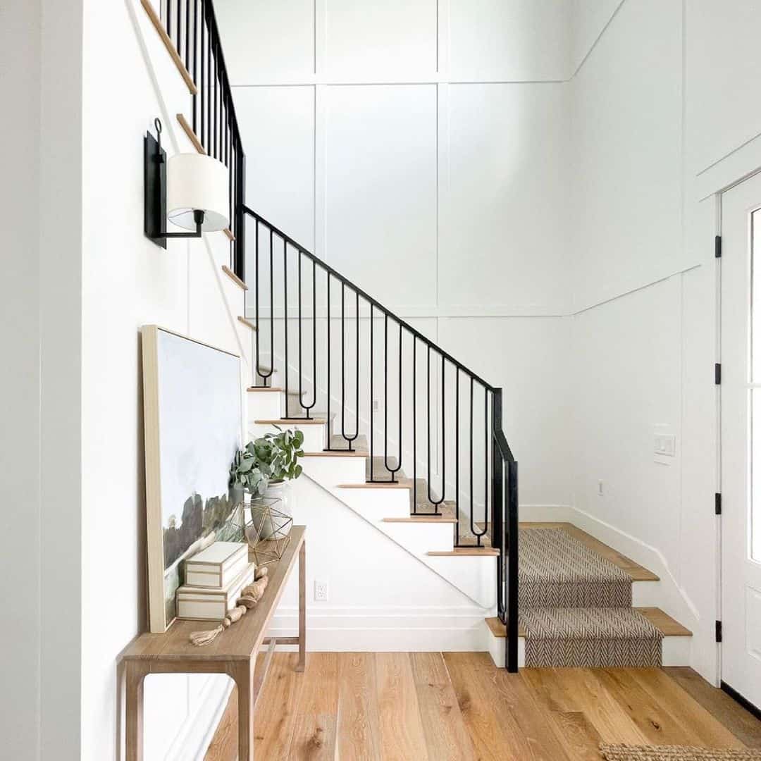 Stair Landing with Runner Carpet Soul & Lane