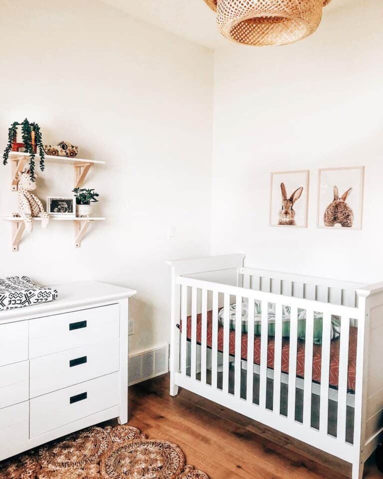 Warm White Gender Neutral Nursery Themes