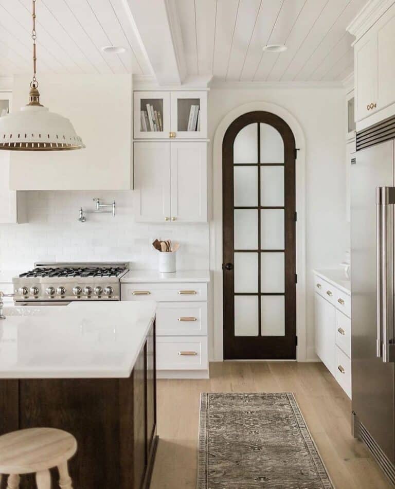 White Kitchen Pantry