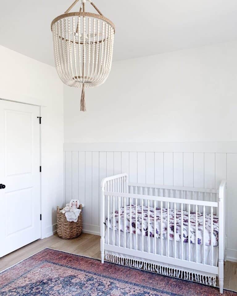 White Shiplap Gender Neutral Nursery