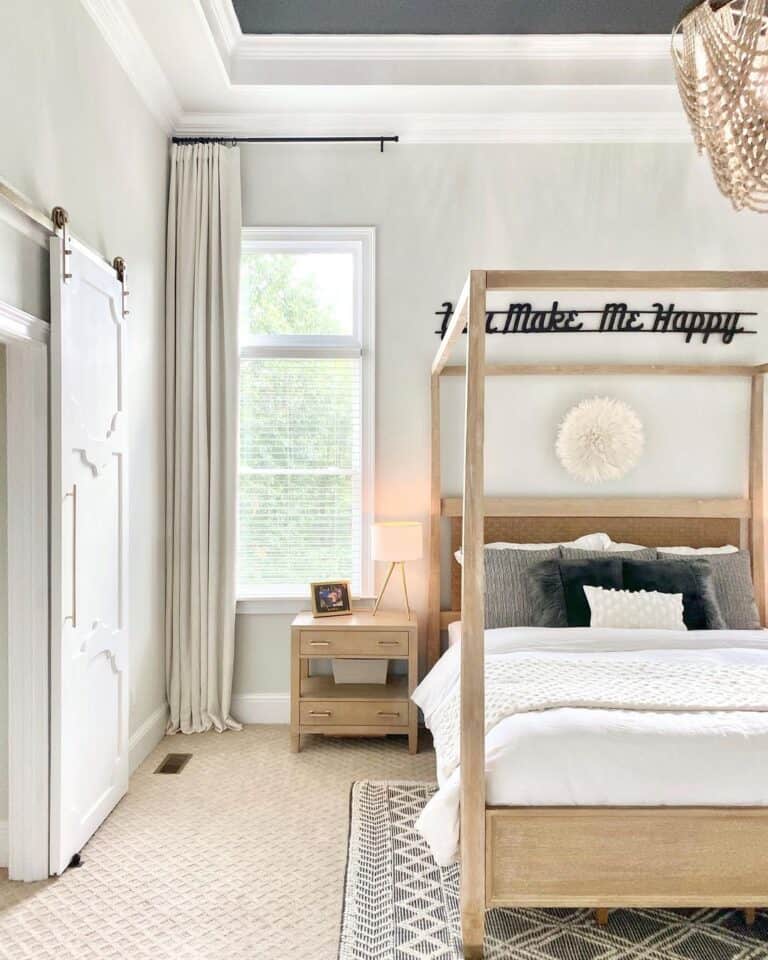 Wooden Bedroom Chandelier