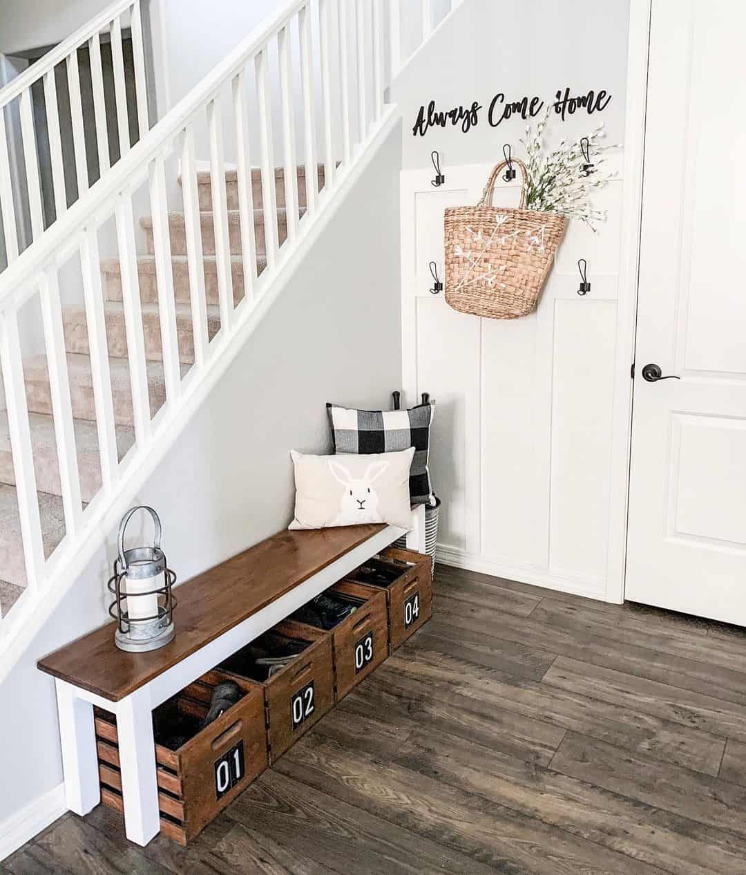 27 Fabulous Entryway Bench With Storage Ideas You’ll Adore