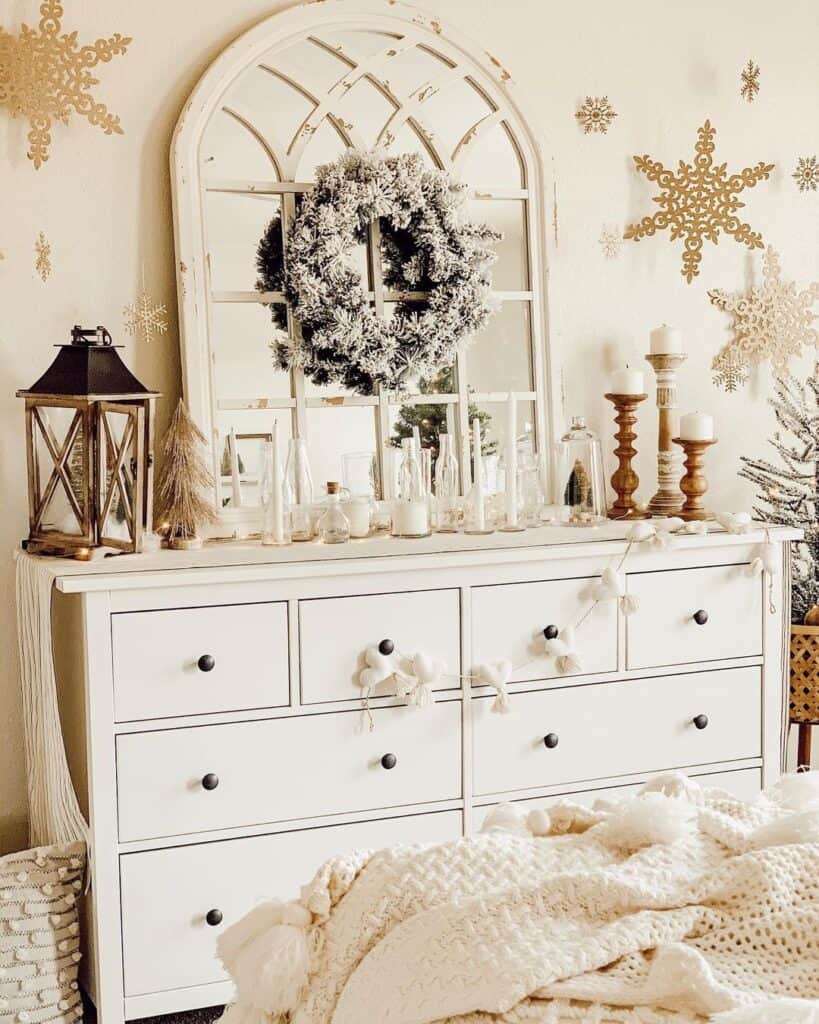 Baby Nursery with White Dresser