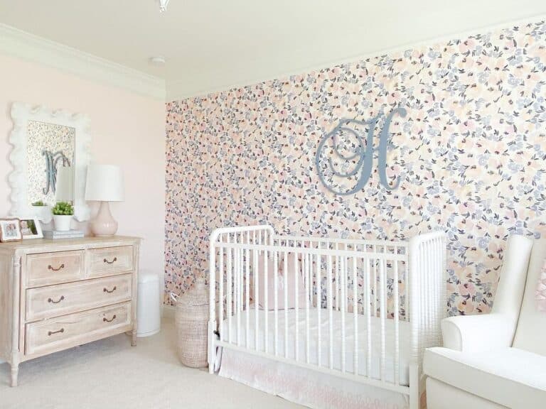 Bright Floral Nursery Wallpaper Soul & Lane