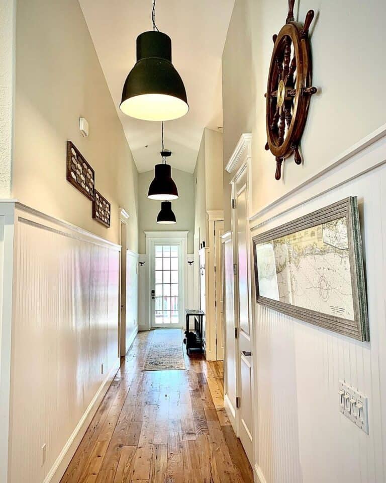 Coastal Decor Hallway Pendant Lighting