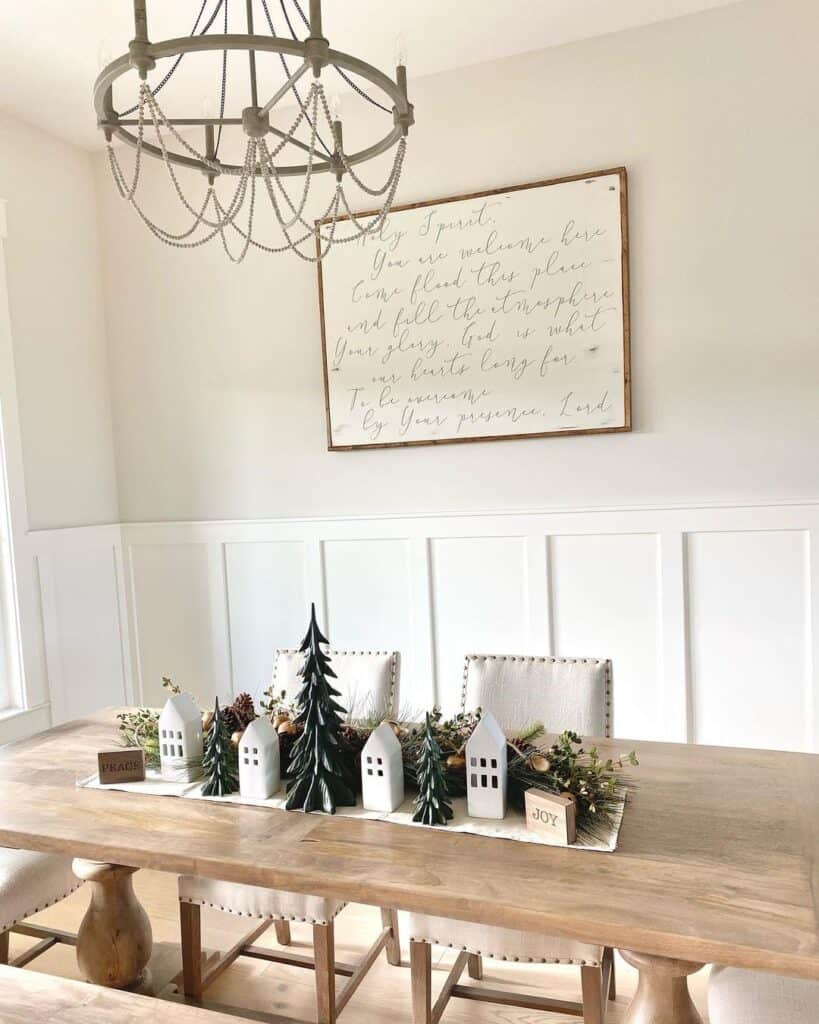 Farmhouse Cottage Neutral Tablescape Ideas