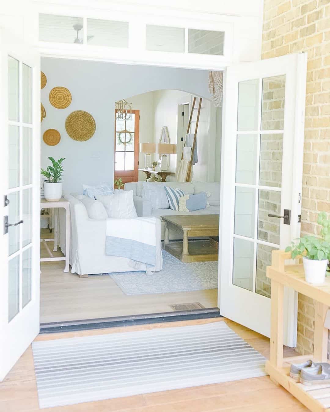 Farmhouse Living Room with Gallery Wall - Soul & Lane