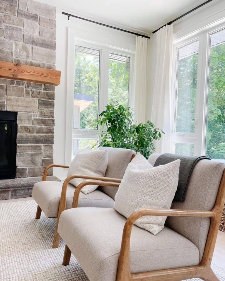 Gray Accent Chairs for Living Room