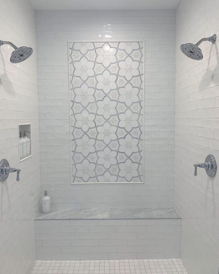 Matching Shower Faucets on Opposite Walls